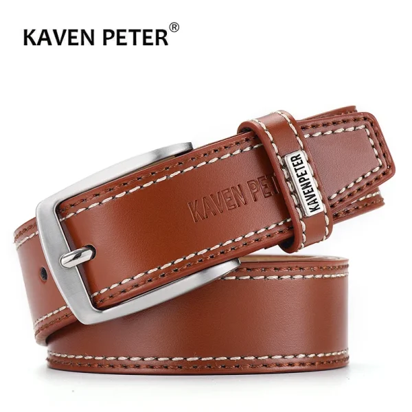 Ceinture Homme fait main en cuir