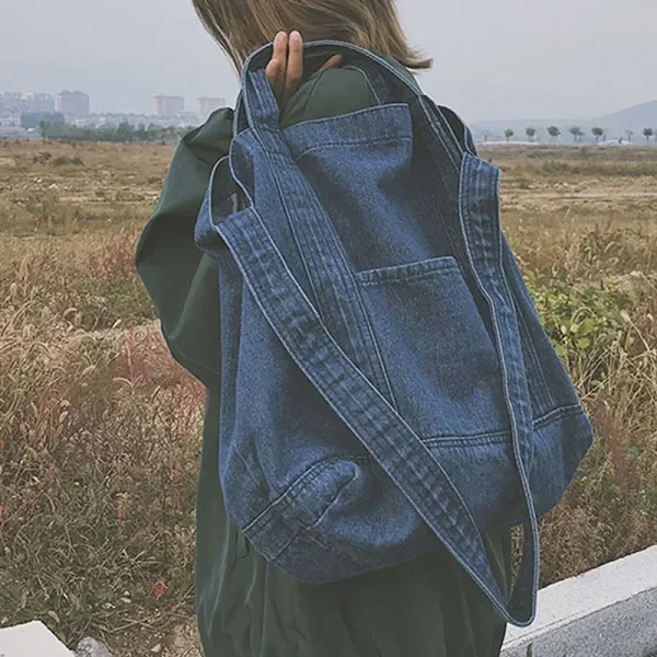 Sac à Bandoulière en Jean Femme